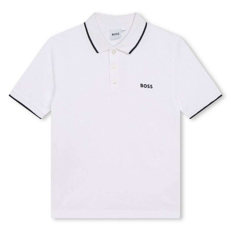 BOSS Polo en piqu&eacute; pour gar&ccedil;ons juniors [8-16]