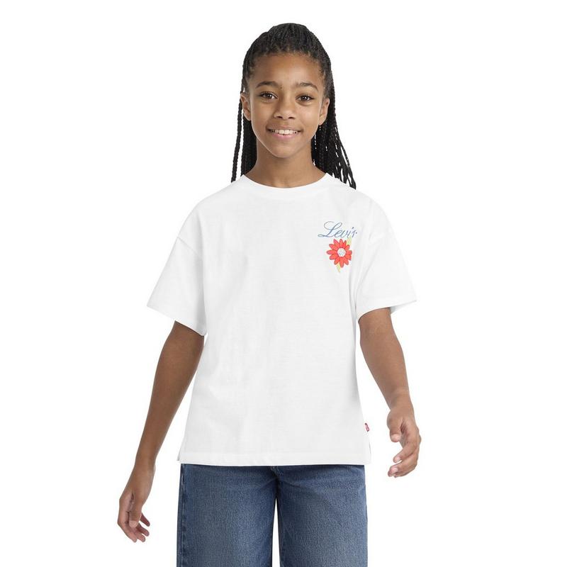 Levi's T-shirt surdimensionn&eacute; &agrave; fleurs pour filles juniors [7-16]