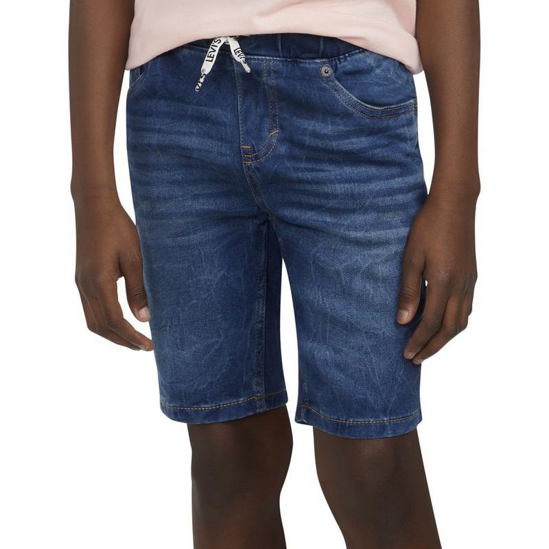 Levi's Short ajust&eacute; &agrave; taille &eacute;lastique Dobby pour gar&ccedil;ons juniors [8-20]