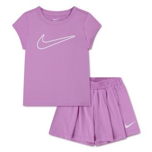 Nike Ensemble t-shirt All Day Play et jupe-short pour enfants [4-6X]