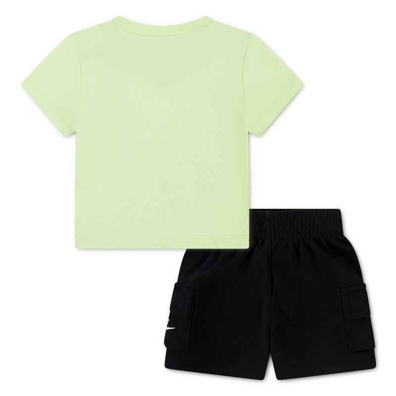 Nike Ensemble t-shirt &agrave; poche et short pour enfants [12M-7Y]
