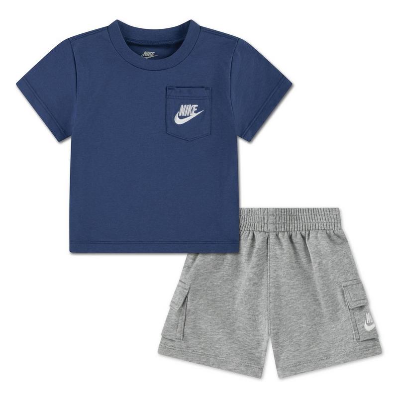 Nike Kids' [12M-7Y] Pocket T-Shirt + Short Two-Piece Set