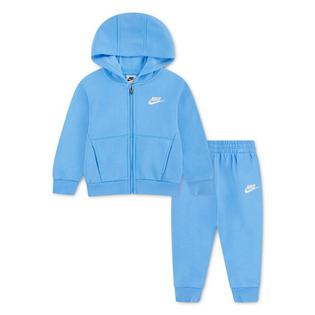 Nike Kids' [2-4T] Club Fleece Full-Zip Hoodie + Jogger Two-Piece Set