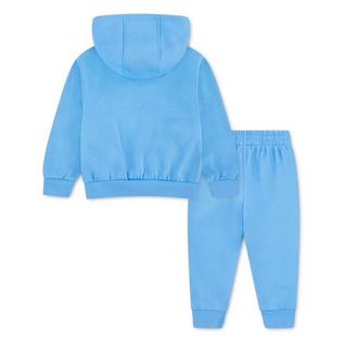 Nike Kids' [2-4T] Club Fleece Full-Zip Hoodie + Jogger Two-Piece Set