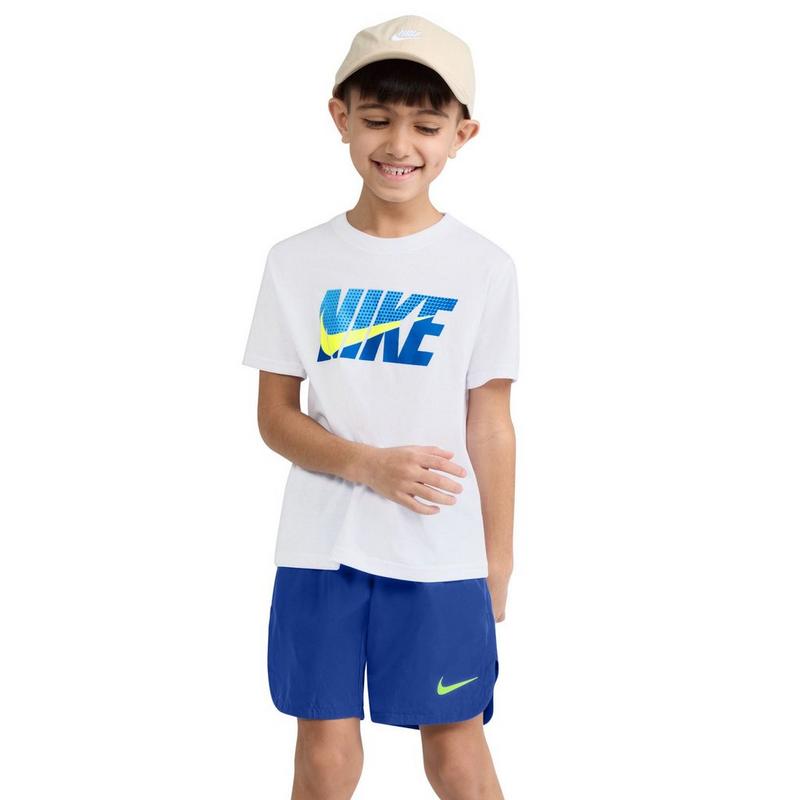 Nike Ensemble deux pi&egrave;ces imprim&eacute; t-shirt + short pour enfants [4-7]