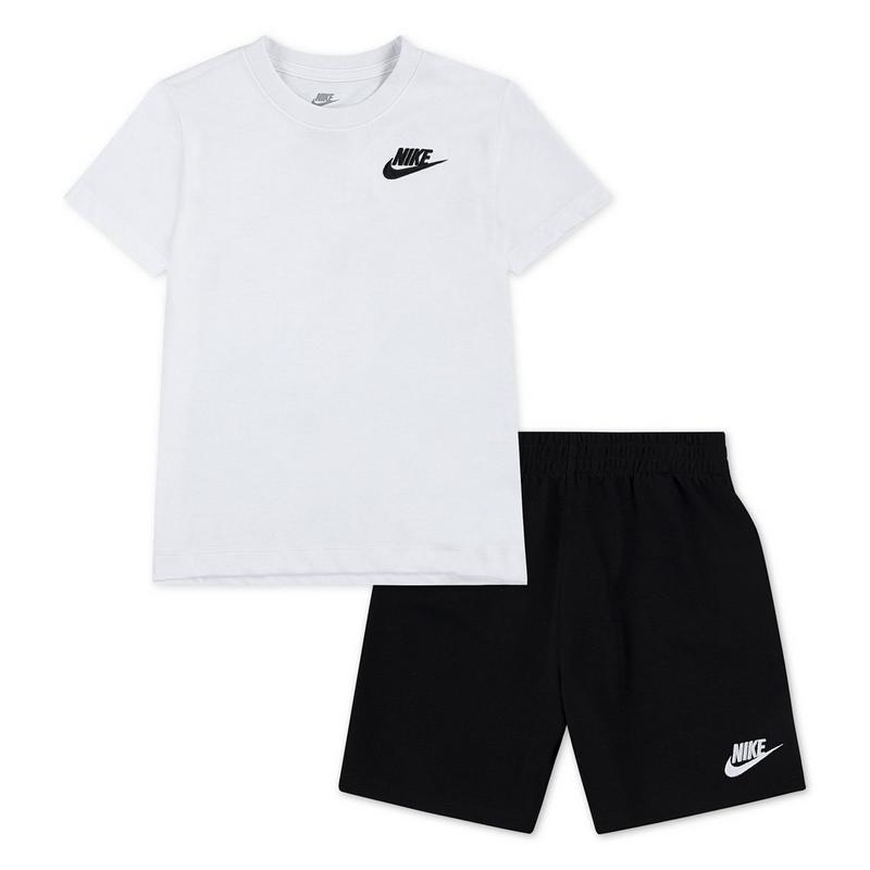 Nike Ensemble deux pi&egrave;ces t-shirt + short en tricot Club pour enfants [4-7]