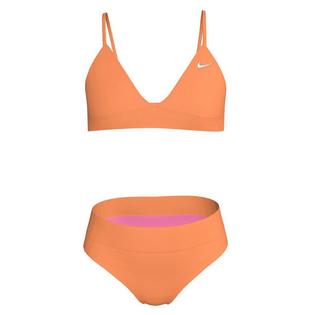 Nike Junior Girls' [7-16] Effortless Essential Triangle Two-Piece Bikini