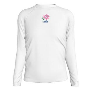 Nike Junior Girls' [7-16] Hydroguard Long Sleeve Rashguard