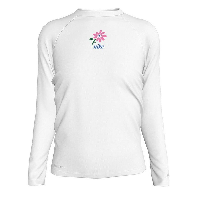 Nike Maillot dermoprotecteur &agrave; manches longues Hydroguard pour filles juniors [7-16]