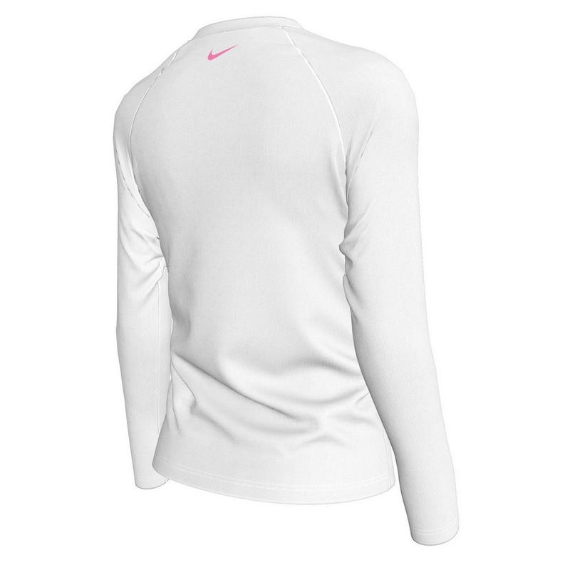 Nike Maillot dermoprotecteur &agrave; manches longues Hydroguard pour filles juniors [7-16]