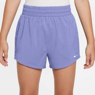 Nike Short d'entra&icirc;nement tiss&eacute; &agrave; taille haute One Dri-FIT pour filles [7-16]