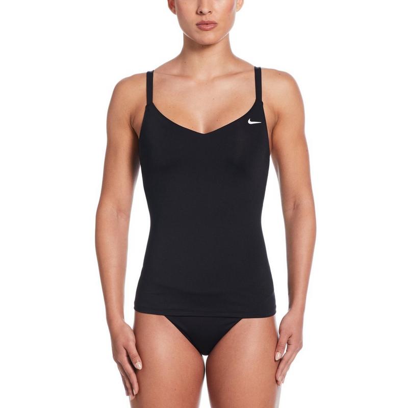 Nike Women's Effortless Essential V-Neck Tankini Top