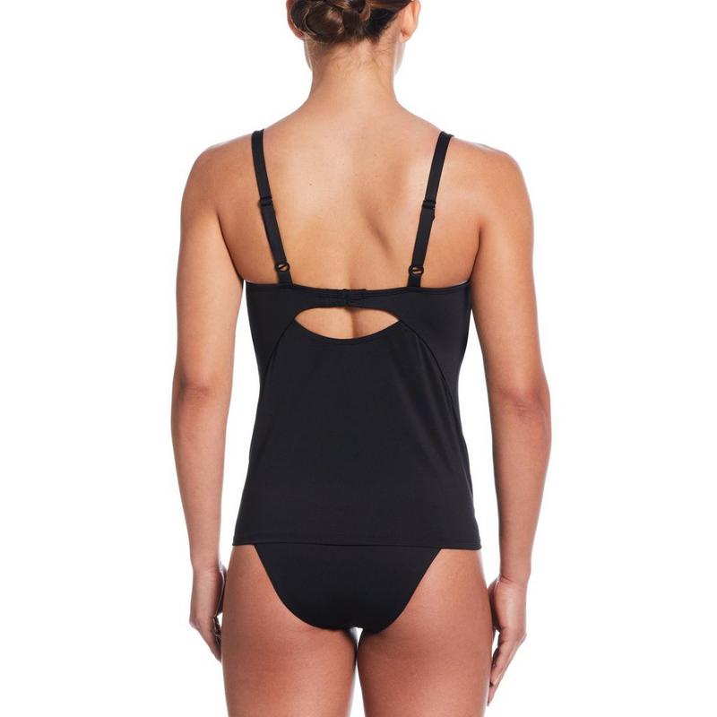 Nike Women's Effortless Essential V-Neck Tankini Top