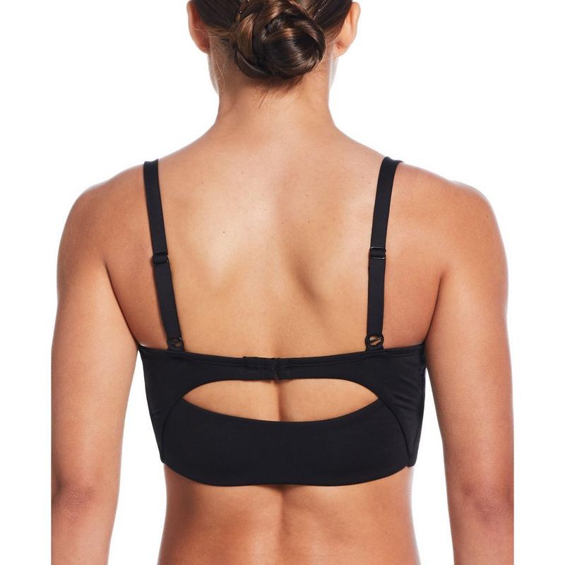 Nike Haut de maillot de bain midkini Effortless Essential pour femmes