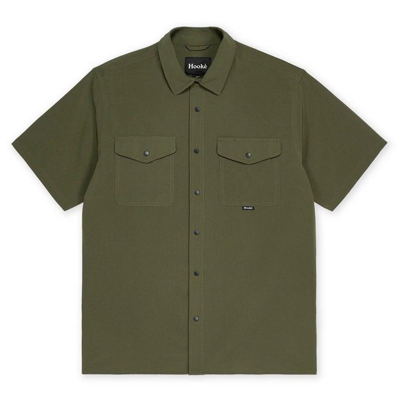 Hook&eacute; Chemise &agrave; manches courtes Okanagan pour hommes