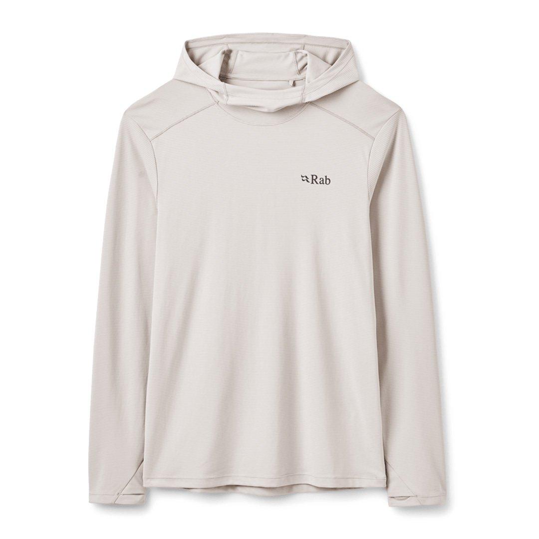 Rab | Men's Force Hooded Jacket Top, Pebble, Size Large