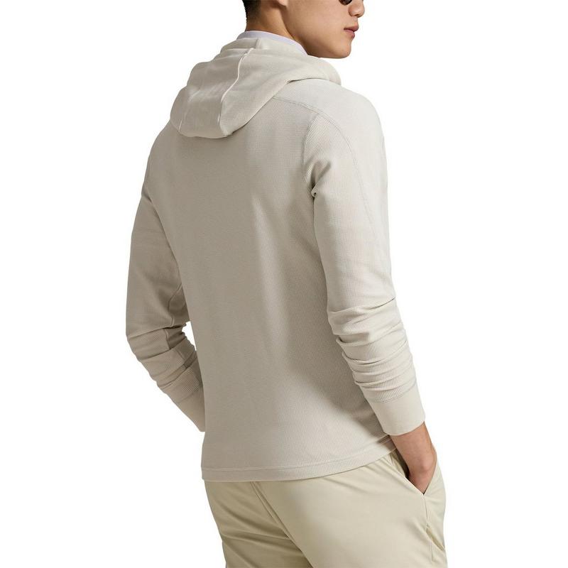 RLX Chandail &agrave; capuchon en tricot gaufr&eacute; Performance pour hommes