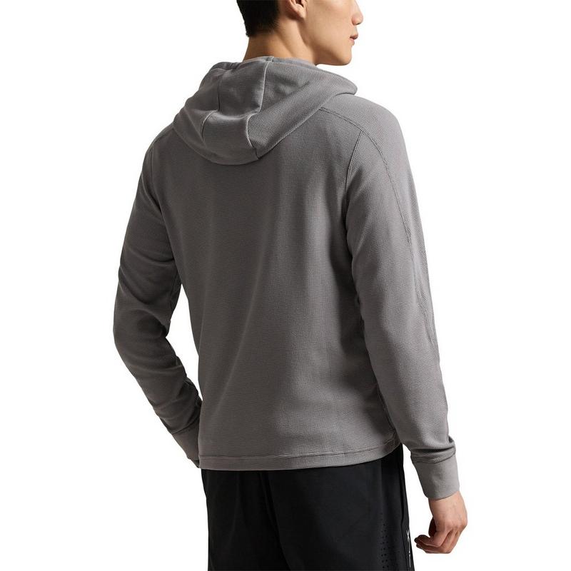 RLX Chandail &agrave; capuchon en tricot gaufr&eacute; Performance pour hommes