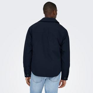 Only & Sons Veste-chemise matelass&eacute;e David pour hommes