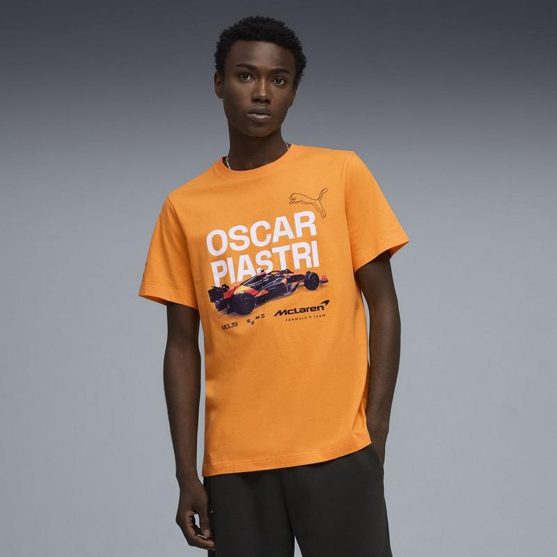 Puma Men's McLaren Racing Driver Piastri T-Shirt