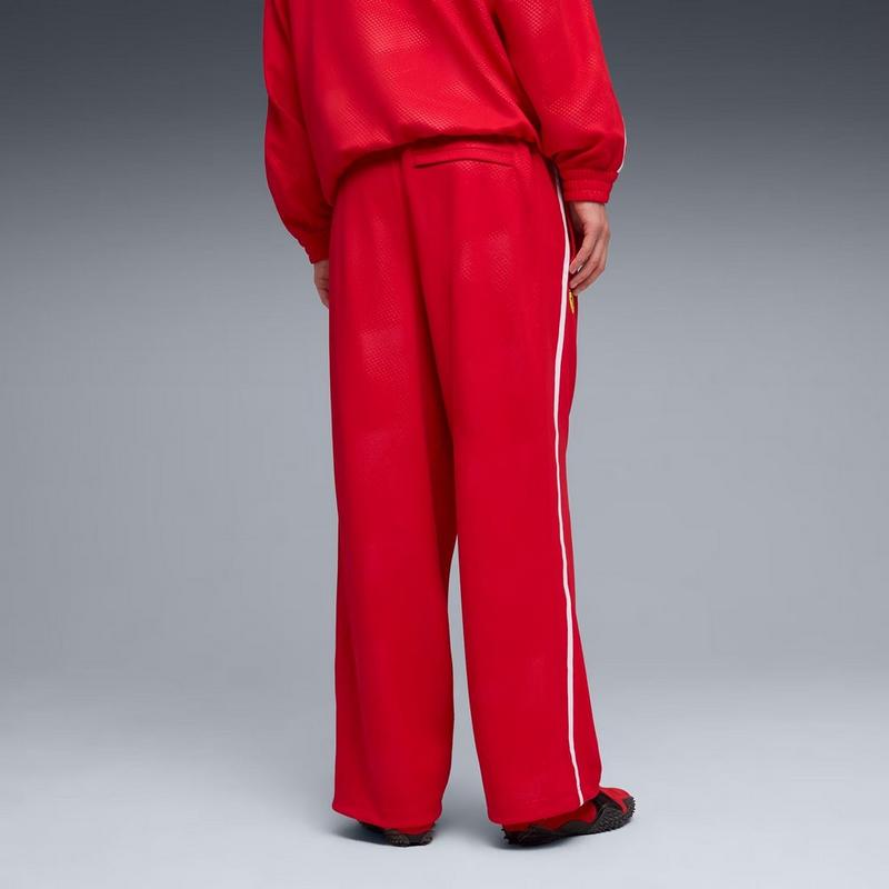 Puma Pantalon de surv&ecirc;tement T7 Scuderia Ferrari surdimensionn&eacute; pour hommes