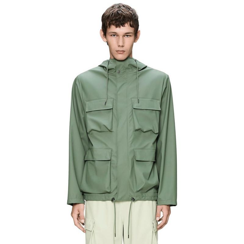 RAINS Manteau &agrave; poches pour hommes