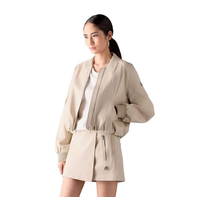 Moose Knuckles Veste en denim Cardin pour femmes