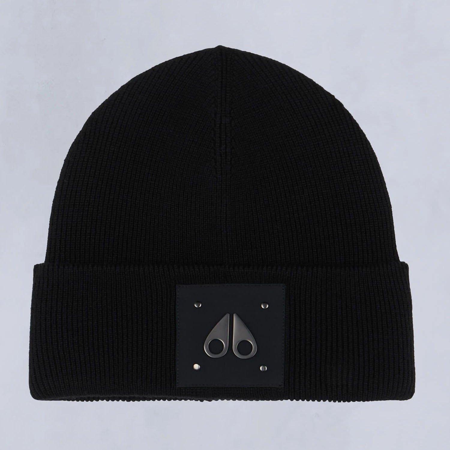moose's beanie 黒 Unisex Logo Beanie | Moose Knuckles | Sporting Life Online