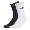 Unisex Ruffle Sock  2 Pack 