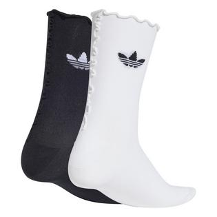 adidas Originals Unisex Ruffle Sock (2 Pack)