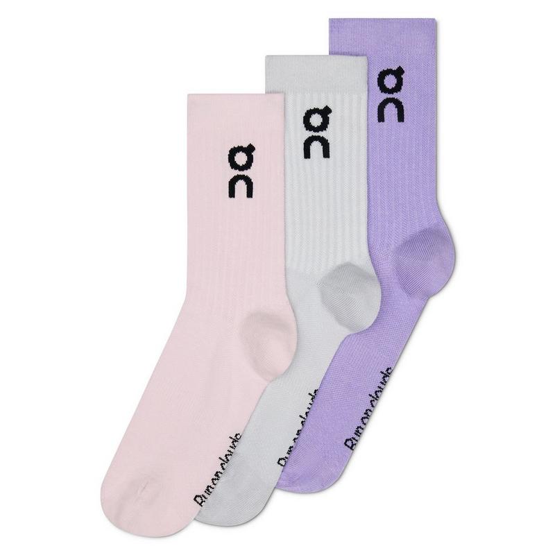 On Chaussettes High Logo unisexes (paquet de 3)