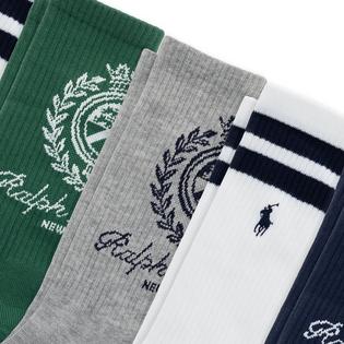 Polo Ralph Lauren Men's Crest Crew Sock (6 Pack)