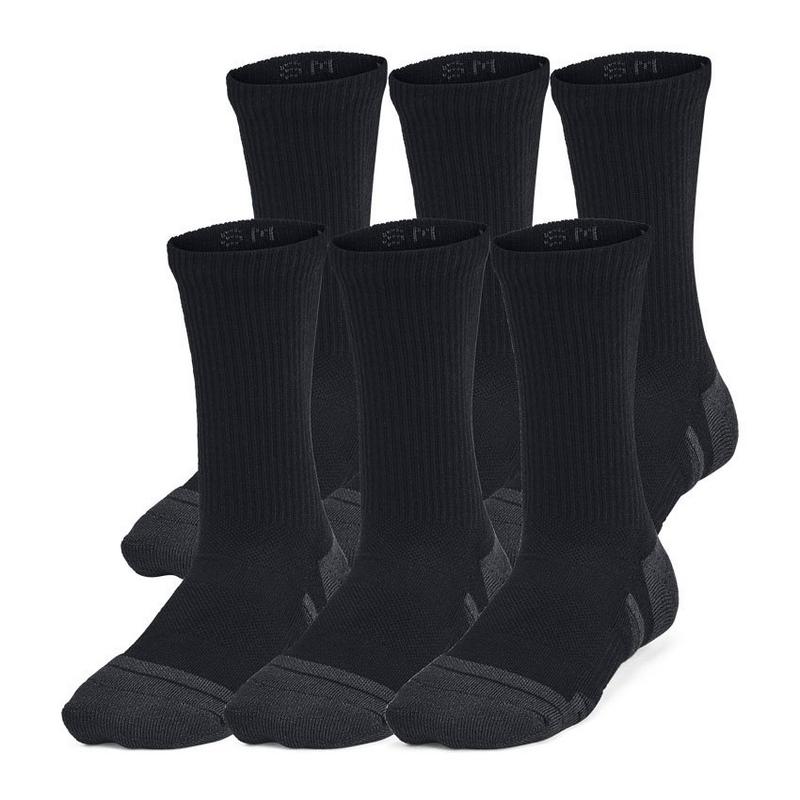 Under Armour Juniors' [7-16] Performance Tech Crew Sock (6 Pack)