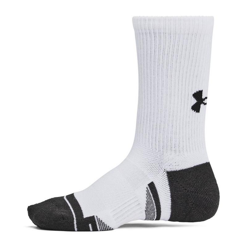 Under Armour Chaussettes mi-mollet Performance Tech pour juniors [7-16] (paquet de 6)