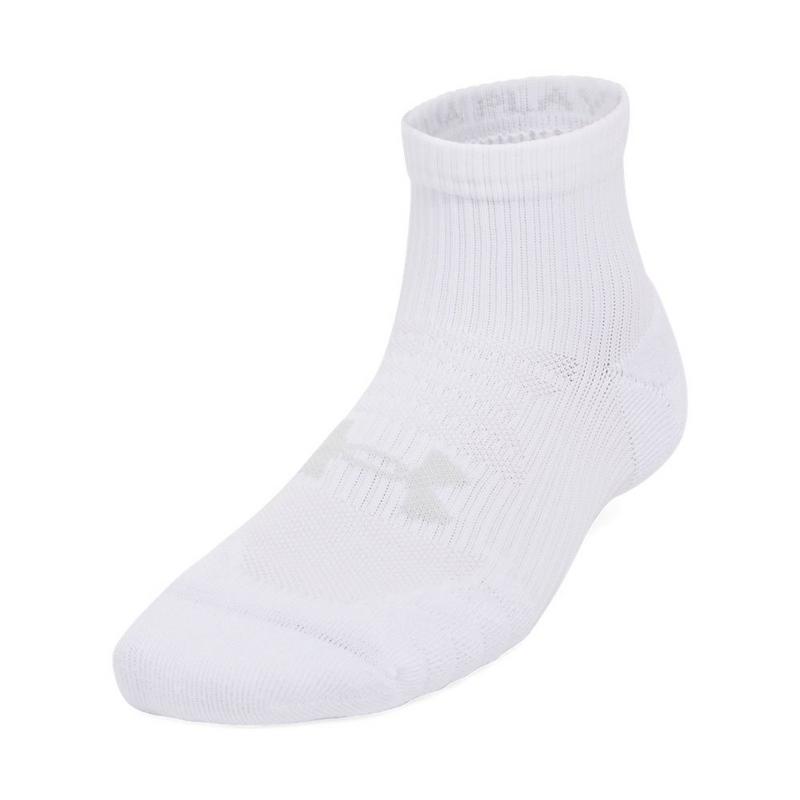 Under Armour Chaussettes courtes Play Up pour femmes (paquet de 3)