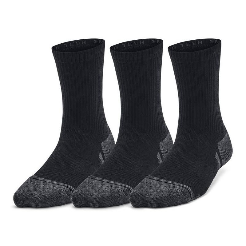 Under Armour Juniors' [7-16] Performance Tech Crew Sock (3 Pack)