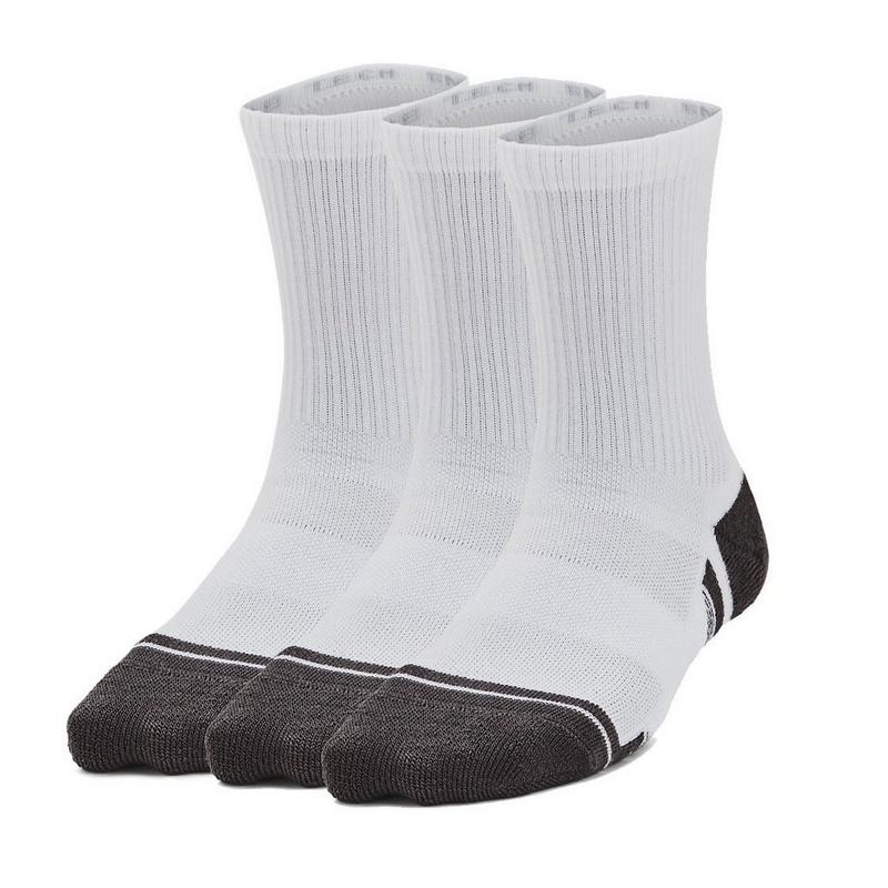 Under Armour Chaussettes mi-mollet Performance Tech pour juniors [7-16] (paquet de 3)