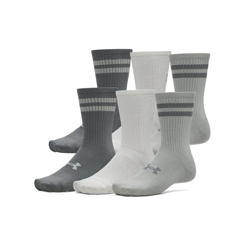 Under Armour Chaussettes mi-mollet Essentials unisexes (paquet de 6)