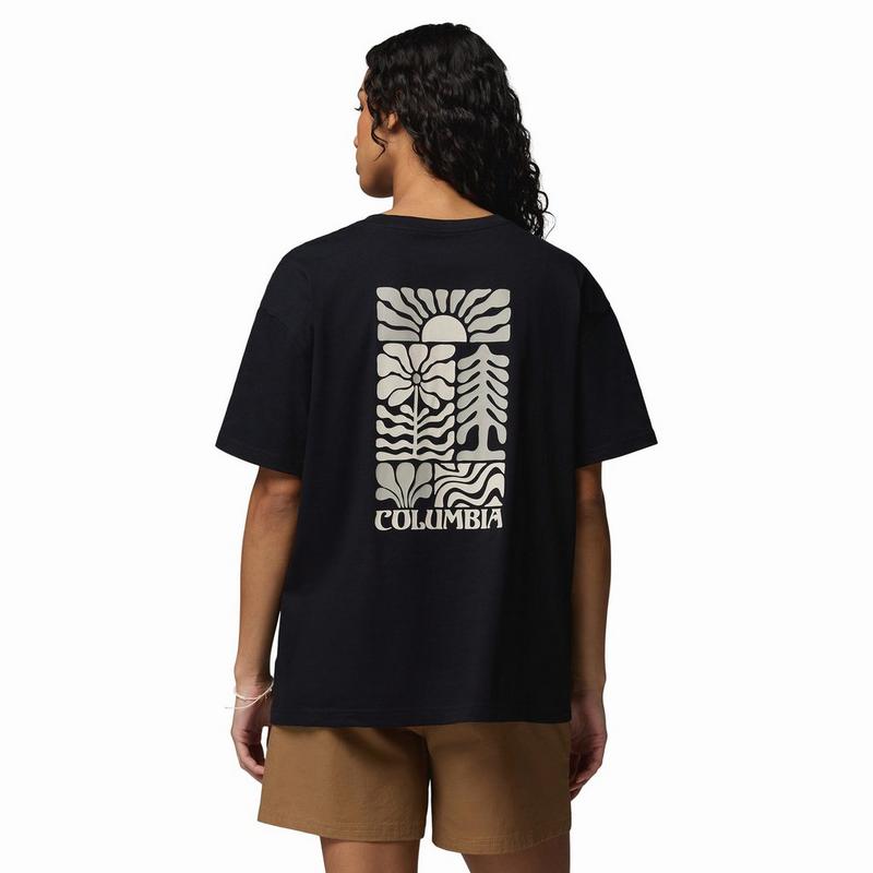 Columbia T-shirt Rolling Bend &agrave; coupe surdimensionn&eacute;e pour femmes