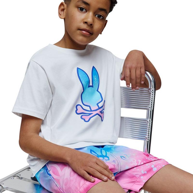 Psycho Bunny T-shirt graphique Caspian pour gar&ccedil;ons juniors [7-20]