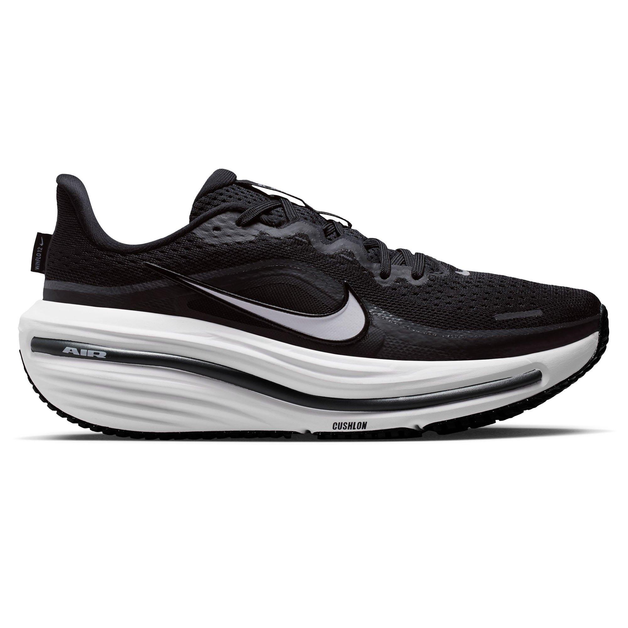 Nike | Women's Winflo 12 Running Shoes, Black White Dk Smoke Grey, Size 9.5