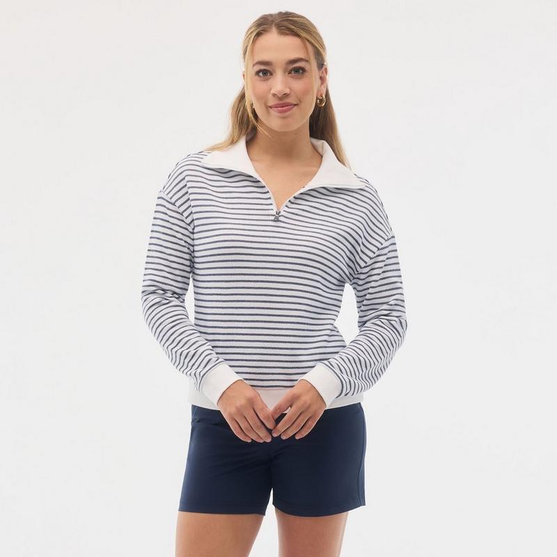 FIG Clothing Chandail &agrave; demi-glissi&egrave;re Hampton pour femmes