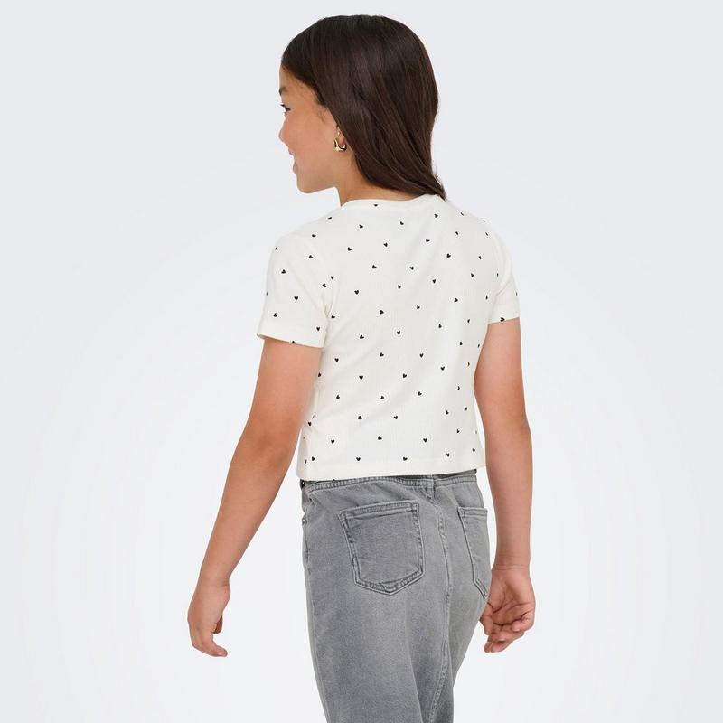 Only T-shirt court Bella pour filles juniors [10-14]