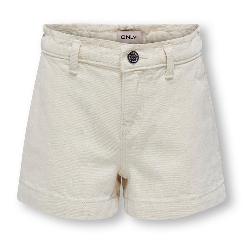 Only Short en denim &agrave; jambe large Comet pour filles juniors [10-14]