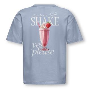 Only Junior Girls' [10-14] Helen Short Sleeve Loose T-Shirt