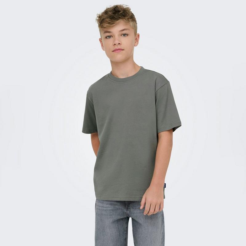 Only & Sons T-shirt d&eacute;contract&eacute; Fred &agrave; manches courtes pour gar&ccedil;ons juniors [8-16]