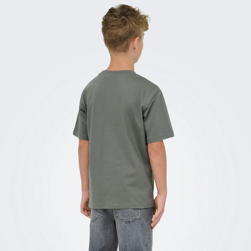 Only & Sons T-shirt d&eacute;contract&eacute; Fred &agrave; manches courtes pour gar&ccedil;ons juniors [8-16]