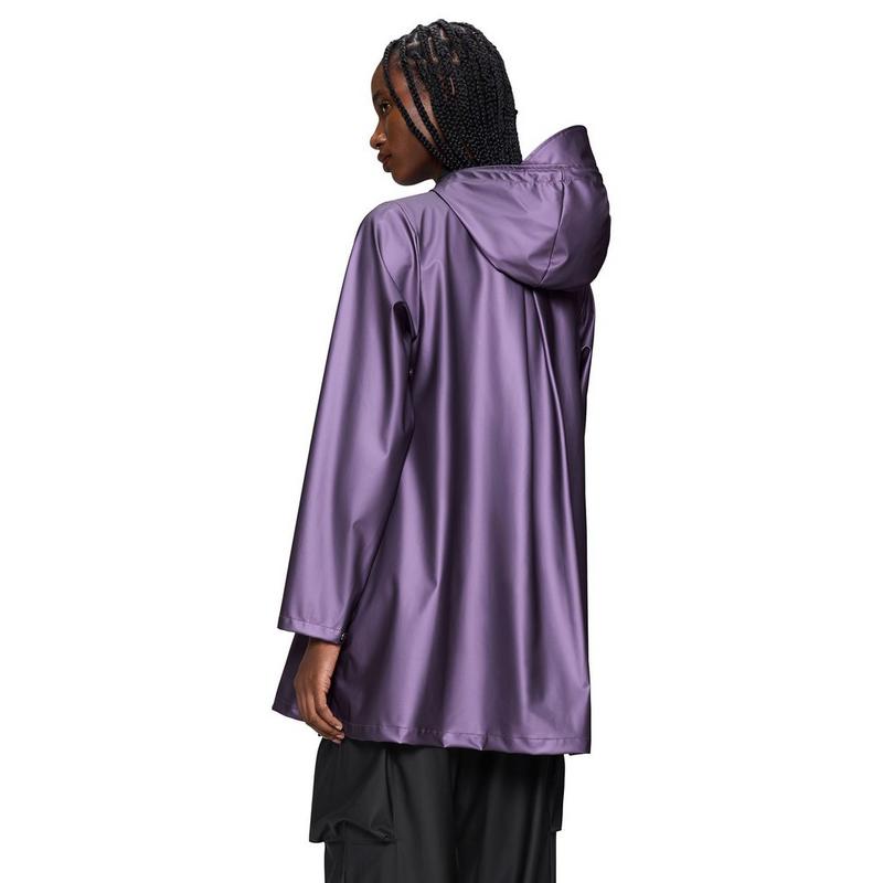 RAINS Veste W &agrave; silhouette trap&egrave;ze pour femmes