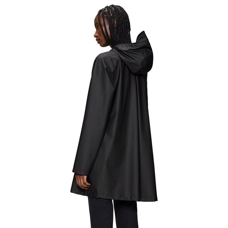 RAINS Veste W &agrave; silhouette trap&egrave;ze pour femmes