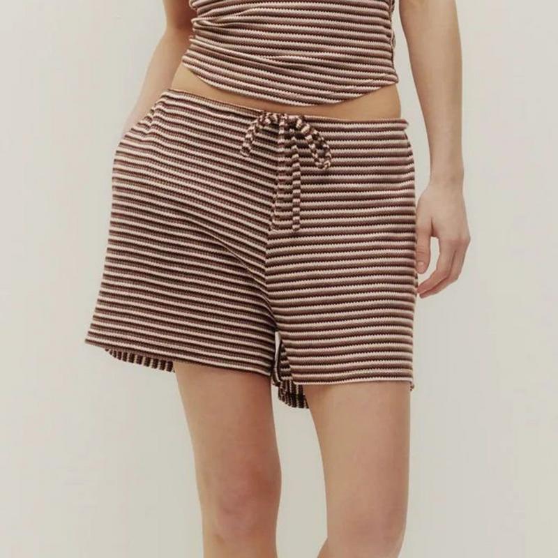 Kuwalla Short &agrave; rayures Chloe pour femmes